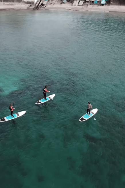 Chèo ván đứng tại Hayama Ocean Sports