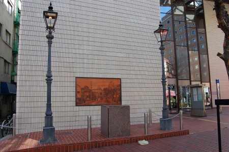 Le monument des lampes à gaz